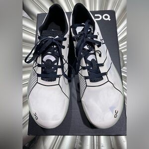 On Cloudspike Track/Field Women's Size 10.5 White and Black Athletic Sneakers